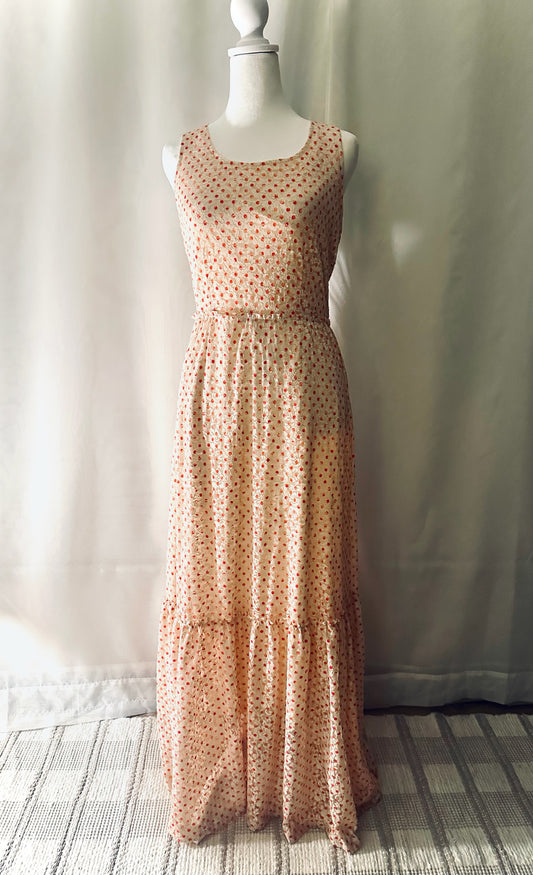 Lace Long Dress by Maison Jules