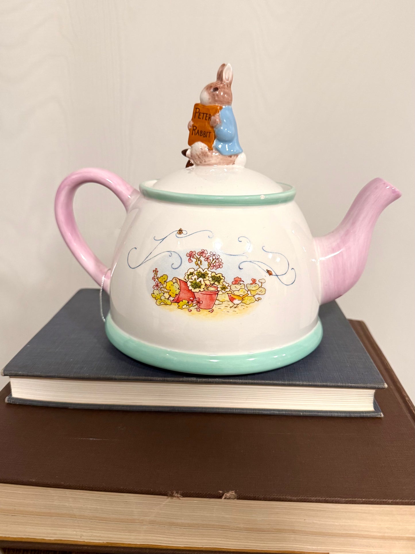 Peter Rabbit Garden Ceramic Teapot