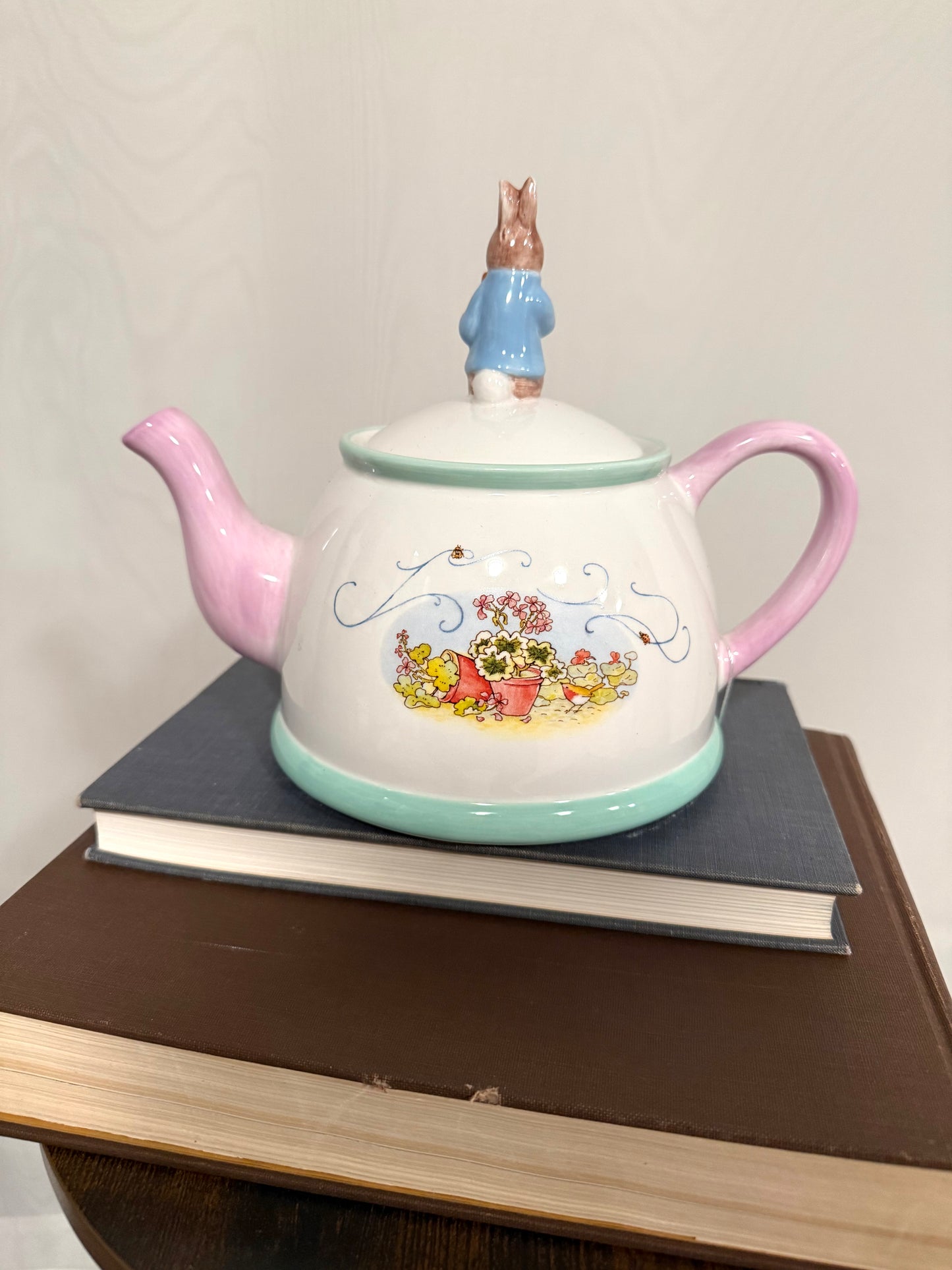 Peter Rabbit Garden Ceramic Teapot