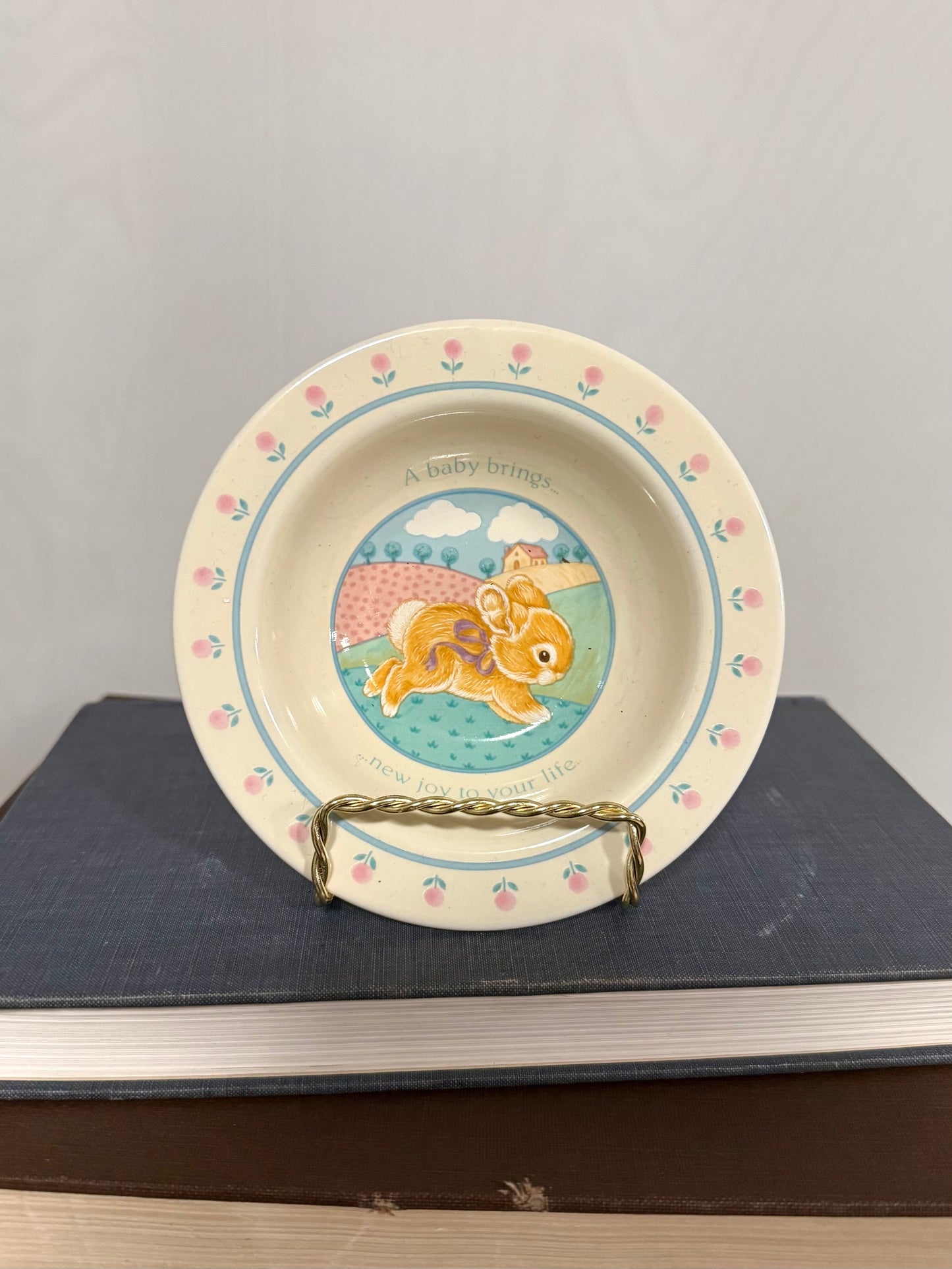 1984 Hallmark Baby's Heirloom Collection Dish set